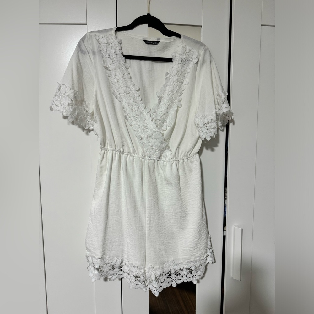 White romper